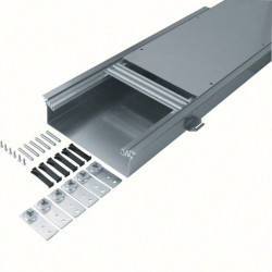 tehalit.BK Kanał współpoziomy wanna stalowa BKW 300X(80-120) stal BKW300080