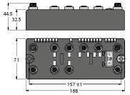 Akcesorium Turck BLCEN-6M12LT-2AO-I-8XSG-P 6811481 1 szt.