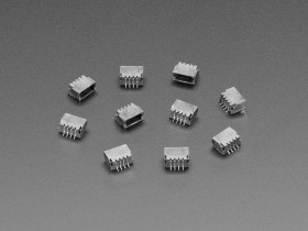 JST SH 4-pin Right Angle Connector (10-pack) (Qwiic Compatible)