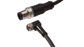 Złącze Do Samokonfekcjonowania M8 Żeńskie 4-Pinowe Kątowe M12 Męskie 4-Pinowe...