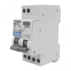 Wyłącznik różnicowo-prądowy z członem nadprądowym 1P+N C16A 30mA typAC
