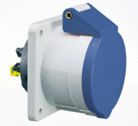 Gniazdo tablicowe Quick-Connect proste 32A 3p 230V 6h IP44 13703