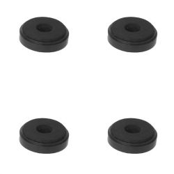 Stopki nóżki ozdobne do sprzętu RTV 30mm czarne BLACK x4szt.