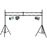 POKR-STATYW6 Statyw uniwersalny, dwunożny, aluminiowy - wysokość maksymalna: 280cm, belka poprzeczna 300cm