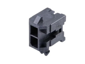 Wtyk PCB 2-pinowe raster: 3.0mm 2-rzędowe Molex Przewlekany 5.0A 250.0 V.