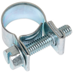 Sealey MHC1012 Mini Hose Clip &#xD8;10-12mm Pack of 30
