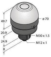 Czujnik umiejscowienia Turck 3096930 1 szt.