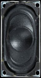 130006 Metal speaker, soldered connection