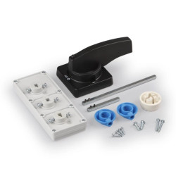 Mechanizm 1-0-2 z czarnym pokrętłem oz. I, 0 OFF, II KK102.712