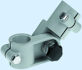 Część łącząca Zacisk z zawiasem Rose+Krieger 25 mm Element mocowania i łączenia Rozmiar gwintu M8 25.1 mm