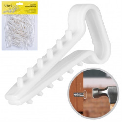 Uchwyt kablowy owalny wbijany USP-3 do kabli płaskich YDYp (4x1,5-4x2,5) 100szt.