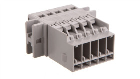 Wtyk X-Com 5-Biegunowy Szary Raster 5Mm 769-605/002-000 /50Szt./