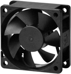 DC axial fan, 12 V, 60 x 60 x 25 mm, 39.93 m³/h, 35.1 dB, ball bearing, SUNON EF60251B1-1000U-A99