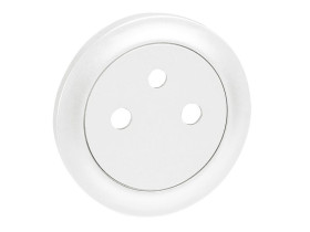 CELIANE Plakietka gniazda płaskiego 2p/2p+z biała 068111 LEGRAND
