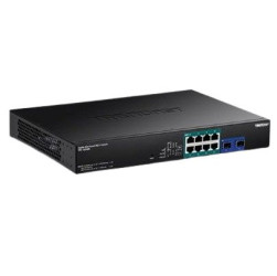 Tak Przełączniki sieciowe 10-portowy , Trendnet Zarządzany, Inteligentny