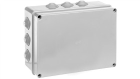 Puszka Natynkowa Z Pokrywą I Śrubami Seria 400 Ip55 300X220x120 Ec400c8...