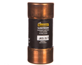 Wkładka bezpiecznikowa cylindryczna 27x60mm 35A, 600V AC, Limitron, Klasa J JKS-35