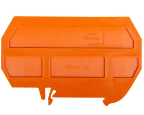 Ścianka separująca pomarańczowa szerokość 90mm 209-190 /25szt./