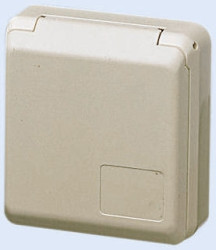 16A Gniazdo 400 V 5P MENNEKES Czerwony IP44