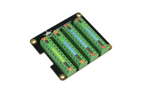 Raspberry Pi 4B GPIO Terminal Block HAT