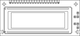 LCD-122H032J 122 x 32 Graphic LCD