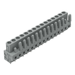 Wtyk PCB 15 -pinowe raster: 5mm Złącze żeńskie do płytek drukowanych Proste Montaż na płytce drukowanej