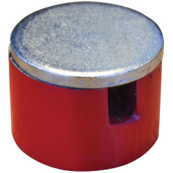 Faithfull AMP-8222 Button Magnet 25.4mm Power 3.2kg