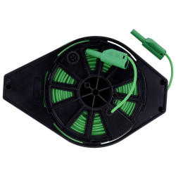 Metrel 20992982 Safety Test Lead 4mm Jack 50m Green Expandable