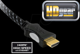 HC0065-075B High-speed HDMI cable plug/plug, 7.5 m