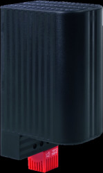 Heater, 100 W, plastic, (L x W x H) 90 x 60 x 110 mm, black, 06011.0-00