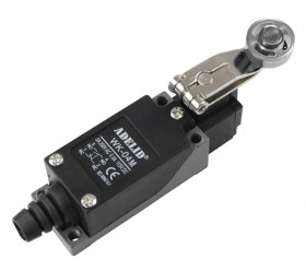 Wyłącznik krańcowy dźwignia z rolką metalową 1xNO 1xNC 5A IP65 WK-04M