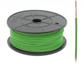 PRZEWOD 1*1MM ZIELONY