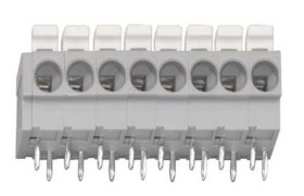 Złączka oświetleniowa WAGO 10 804 Żeński Listwa zaciskowa do płytki drukowanej Gniazdo