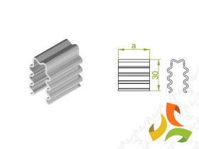 Blacha rozporowa BR36/1MC gr. blachy 1mm 854121 BAKS