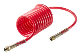 Przewód pneumatyczny spiralny długość 2m średnica zew: 12mm średnica wew: 8mm RS PRO BSPT 3/8 Poliuretan