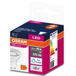 Żarówka LED VALUE PAR16 80 GU10 6,9W 575lm 6500K 865 60st. 4058075599321