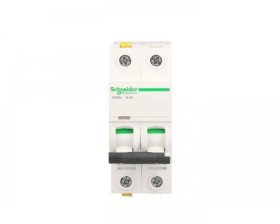 Wyłącznik nadprądowy 2P B 6A 6kA AC iC60N-B6-2 Acti9 A9F03206