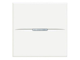 AXOLUTE Wyłącznik zwierny przycisk jednobiegunowy NO 10A (zaciski śrubowe) 2 modułowy AXIAL biały HD4005M2N LEGRAND