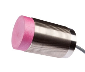 Czujnik indukcyjny stalowy M50x1.5 dł: 79mm niezabudowany Sn: 25mm 10-35V DC PNP NO kabel silikonowy 2m IP65 IN500150