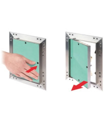 Klapa rewizyjna aluminiowa 250x400x12,5mm KRAL9