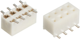 Gniazdo PCB 8 -pinowe 2 -rzędowe raster: 2mm typu płytka – płytka Proste SMD