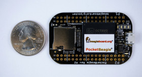 Mikrokontroler 32-bitowy Beagleboard.org ARM Cortex Mikrokontroler Mikrokontroler POCKETBEAGLE-SC-569