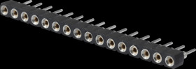 006-1-016-D-B1STF-XS0 Precision socket strip, 2.54 mm, 16 pin
