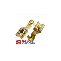 Konektor Ż 6,3mm x 1 2.5 (J) żeński