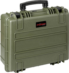 Explorer Cases Walizka outdoorowa 4419HL.G E green empty (S x W x G) 45 x 35 x 19 cm oliwkowo zielony 4419HL.G E