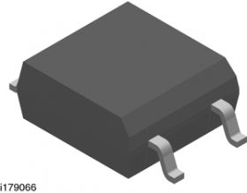 SFH691AT Optocoupler, Phototransistor Output, SOP-4, AC Input, Mini-Flat Package
