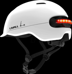 C20 L WT Bike - Bike helmet, smart, bike/scooter, size L, white