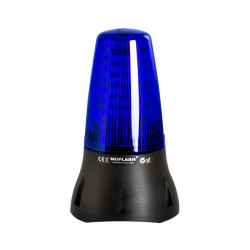 Zestaw sygnalizator akustyczny/brzęczyk 230 V ac Niebieski AC IP65 Montaż na podstawie 90dB