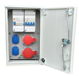 Rozdzielnica budowlana 32/5 16/5 2x230V rozdzielnia erbetka złącze pomiarowe PS RB24/LC