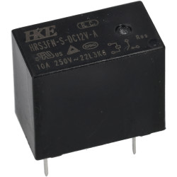 R-TECH 616311 RT32FN Miniature PCB Relay, Non-Latch, SPST-NO, 1FormA, 12VDC 10A